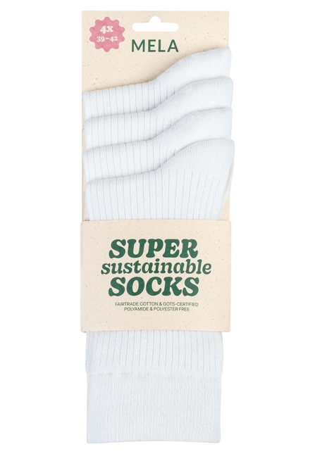 Gerippte Socken 4er Pack