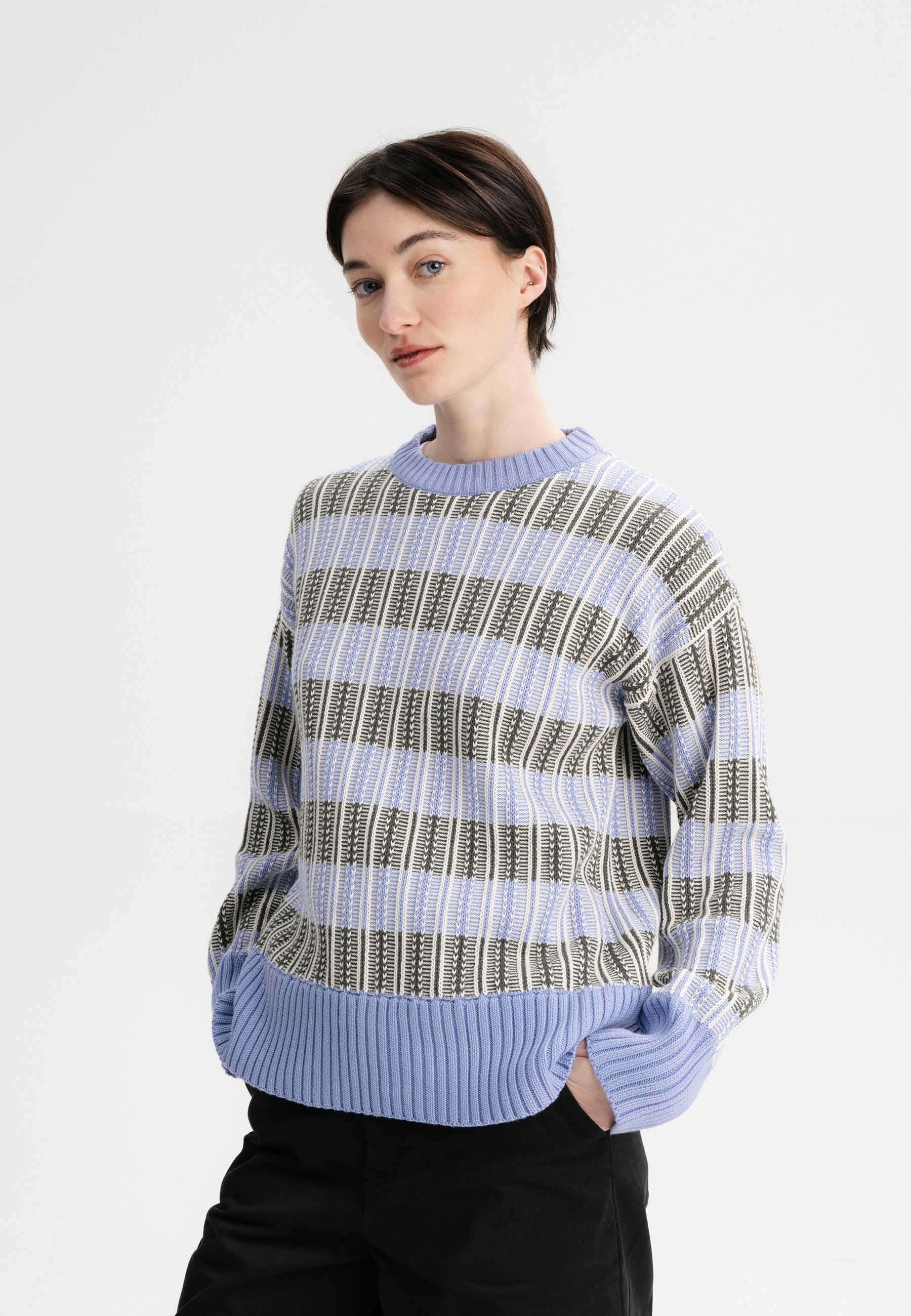 Women Structured Knit Jumper ISHANI