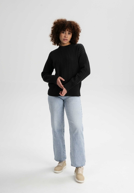 Women Structured Knit Jumper ISHANI