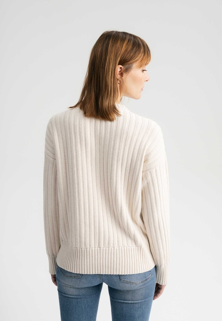 Strukturierter Strickpullover ISHANI