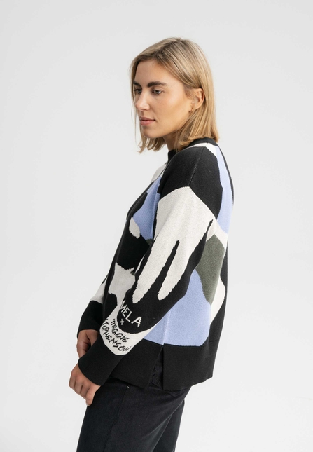 Jacquard Knit Jumper Artist Edition Maggie