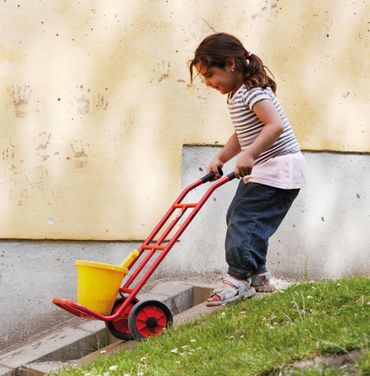 Winther Mini Sackkarre - Kinderfahrzeug Karre 2 bis 4 Jahren