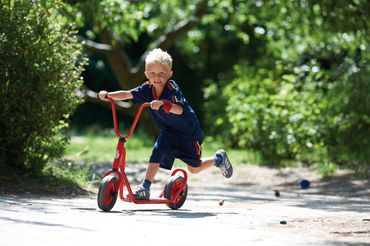 Winther Mini Roller mit 1 Hinterrad - Kinderfahrzeug 3-4 Jahren