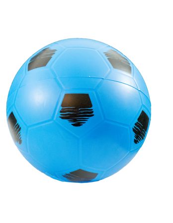 Fußball Gummiball mit Nadelventil 20 cm