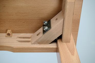 Tisch Holz- Rechtecktisch, 160 x 80 cm