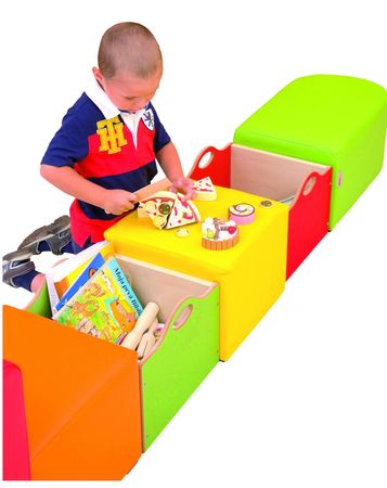 Bücherkiste Holzkiste grün