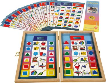 Flocard-Spielebox aus Holz