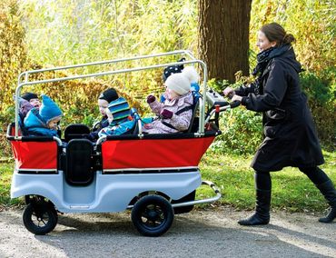 Kinderkrippenwagen E-Turtle 6er