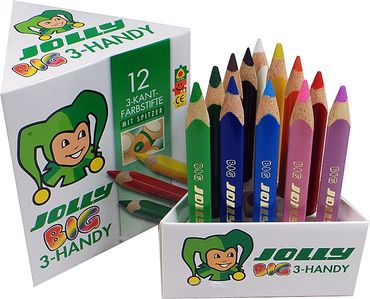 Jolly 3-Kant Buntstifte 6er Set 