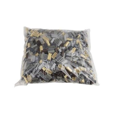 Q-Bricks Kindergarten Bausteine Gebäudemischung 1.000 Stk.