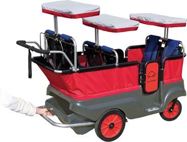 Winther Regenschutz für Turtle Kinderbus für 6 Kinder