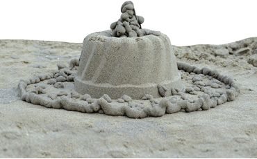 Sand-Deko-Trichter