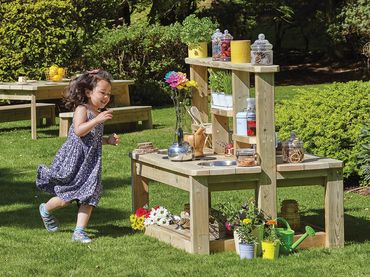 Outdoor Kücheninsel 120 cm, Arbeitshöhe 49 cm