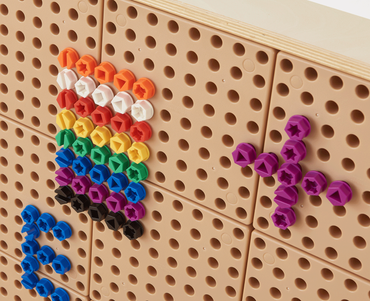 Schrauben-Set 512tlg. Zubehör für Wandspielplatte Outdoor (STEM-Wall)