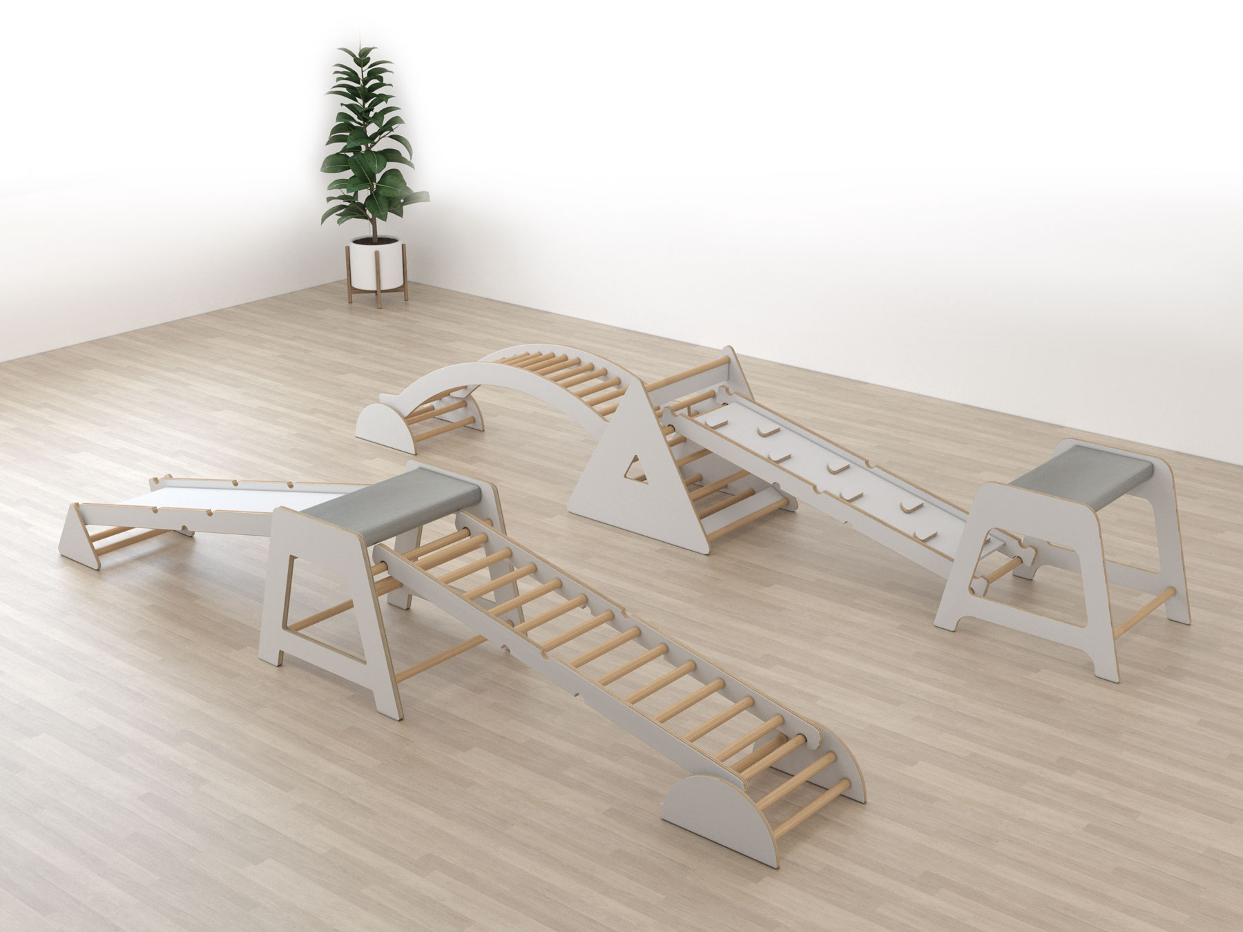 Climbi Kletterleiter 150 x 40 x 8 cm Climbi Kletterleiter Climbi Kletterleiter 150 x 40 x 8 cm Climbi Kletterleiter