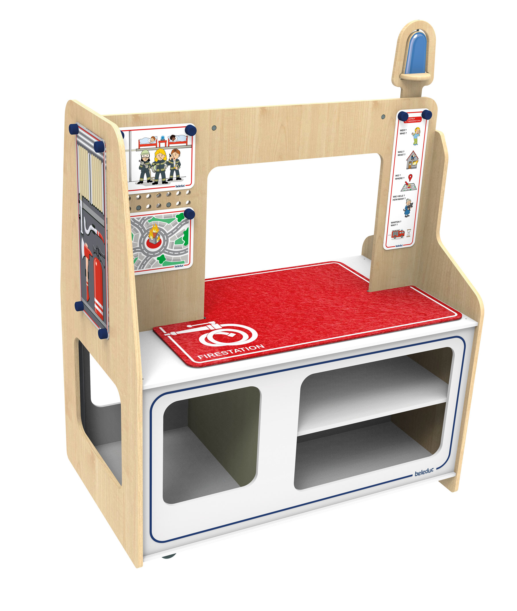 Feuerwehr-Polizei- Station 2 in 1 Polizei und Feuerwehr Feuerwehr-Polizei- Station 2 in 1 Polizei und Feuerwehr
