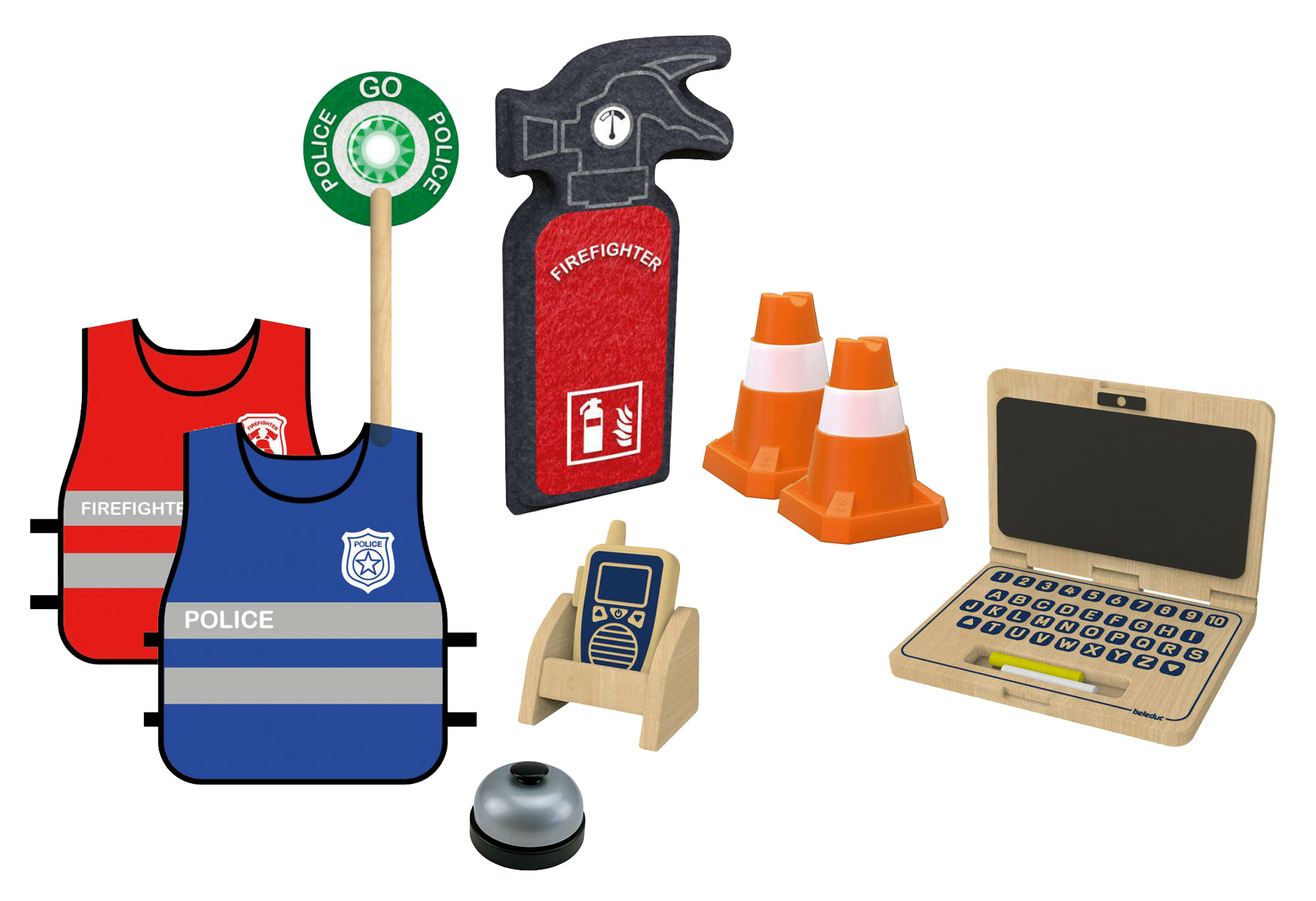 Rollenspielset Feuerwehr Polizei Polizei und Feuerwehr Rollenspielset Feuerwehr Polizei Polizei und Feuerwehr