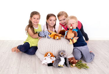 Handpuppe Eule 22,5 cm