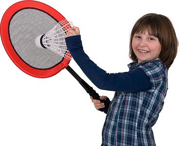 Jumbo Badminton - Federbälle 6St.