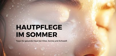 Hautpflege im Sommer - Tipps für gesunde Haut bei Hitze, Sonne und Schweiß