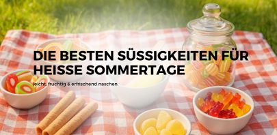 Die besten Süßigkeiten für heiße Sommertage – leicht, fruchtig & erfrischend naschen