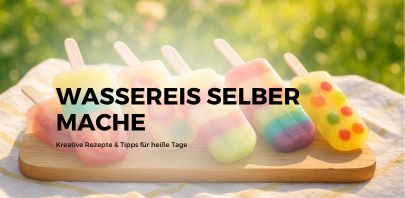 Wassereis selber machen – Kreative Rezepte & Tipps für heiße Tage