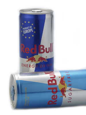 Mega-Einkaufsparadies Energy Drinks