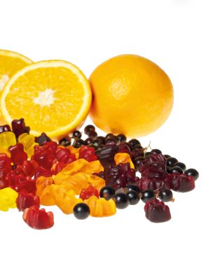 Mega-Einkaufsparadies Fruchtsaft Fruchtgummis