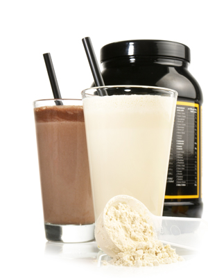 Mega-Einkaufsparadies Protein-Pulver und Shakes