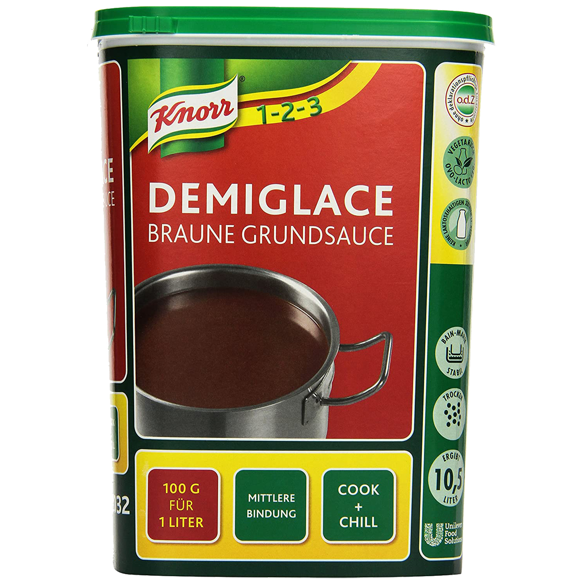 Knorr Demiglace Braune Grundsauce Großpackung für Gastro 1000g | Mega ...