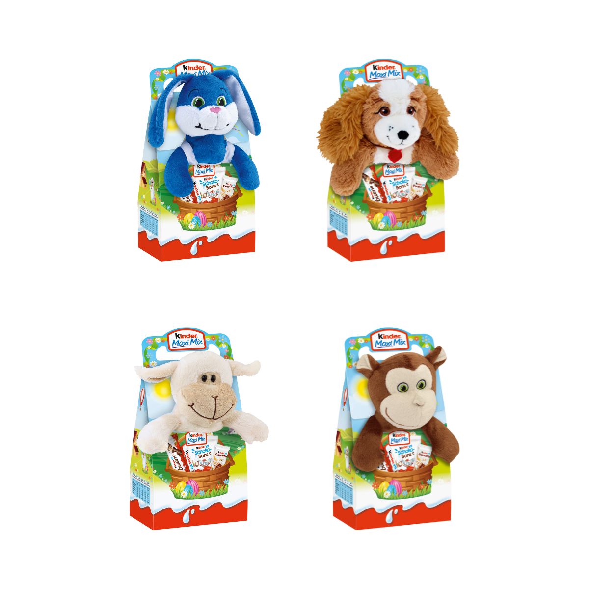 Kinder Maxi Mix Miglior Cioccolato Al Latte E Peluche Dolce 133g