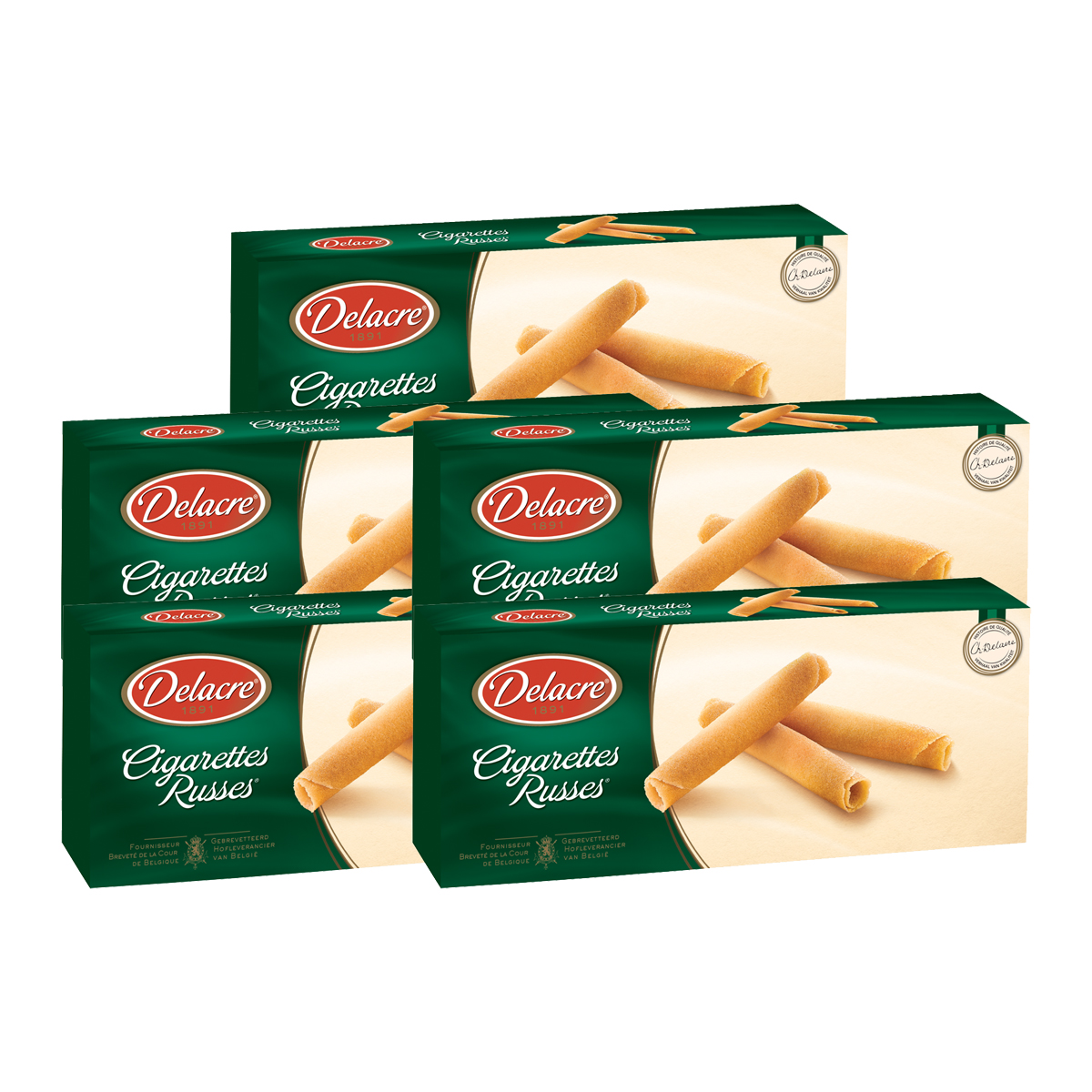delacre cigarettes russes Delacre Cigarettes Russes feine Gebäckröllchen 200g 5er Pack