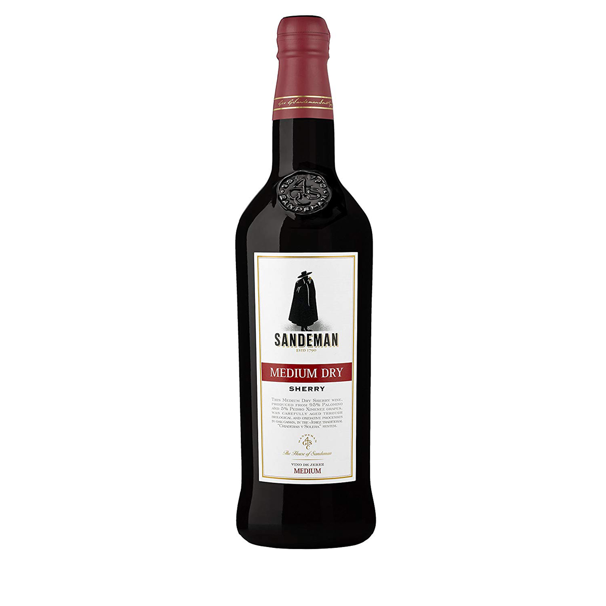 Sandeman Medium Dry Sherry Portwein leicht fruchtig halbtrocken 750ml |  Mega-Einkaufsparadies