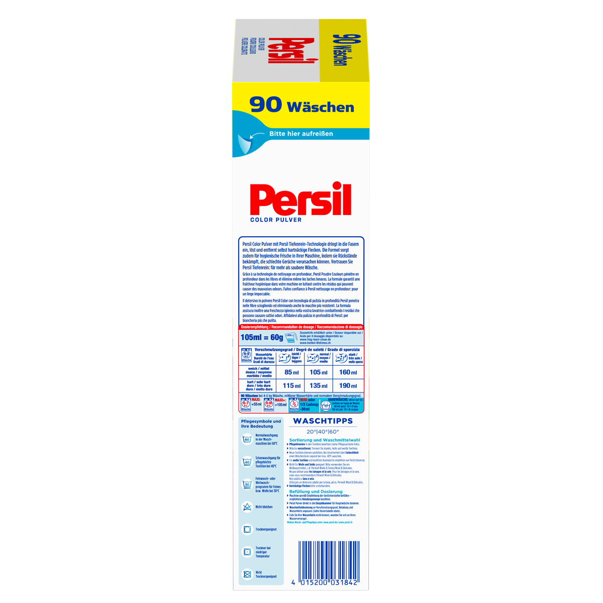 Persil Color Pulver Colorwaschmittel von Müller ansehen