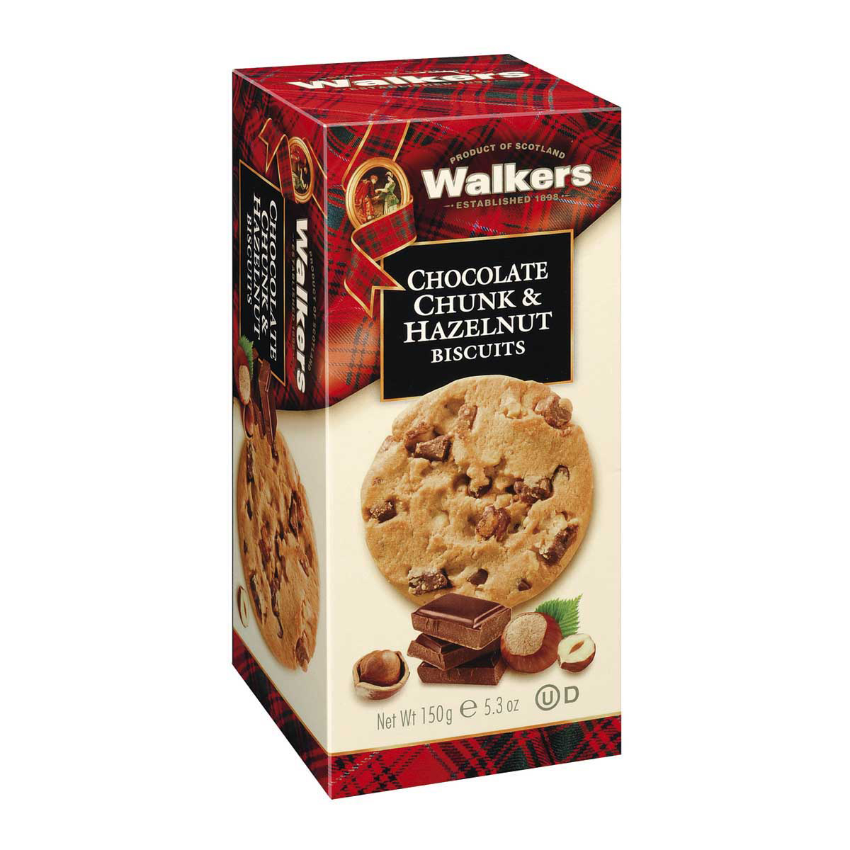 Walkers Chocolate Chunk & Hazelnut Biscuits-150g Gift To Nepal