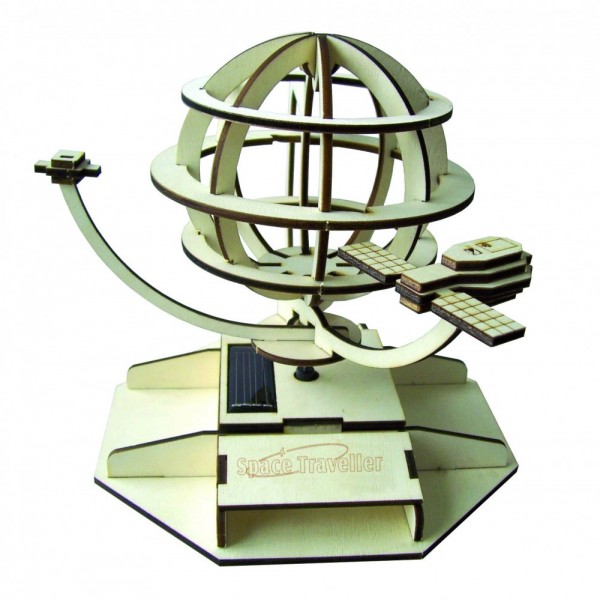 Beaupretty Solar Auto Bausatz - Holz Modell 17cm, DIY Lernspielzeug