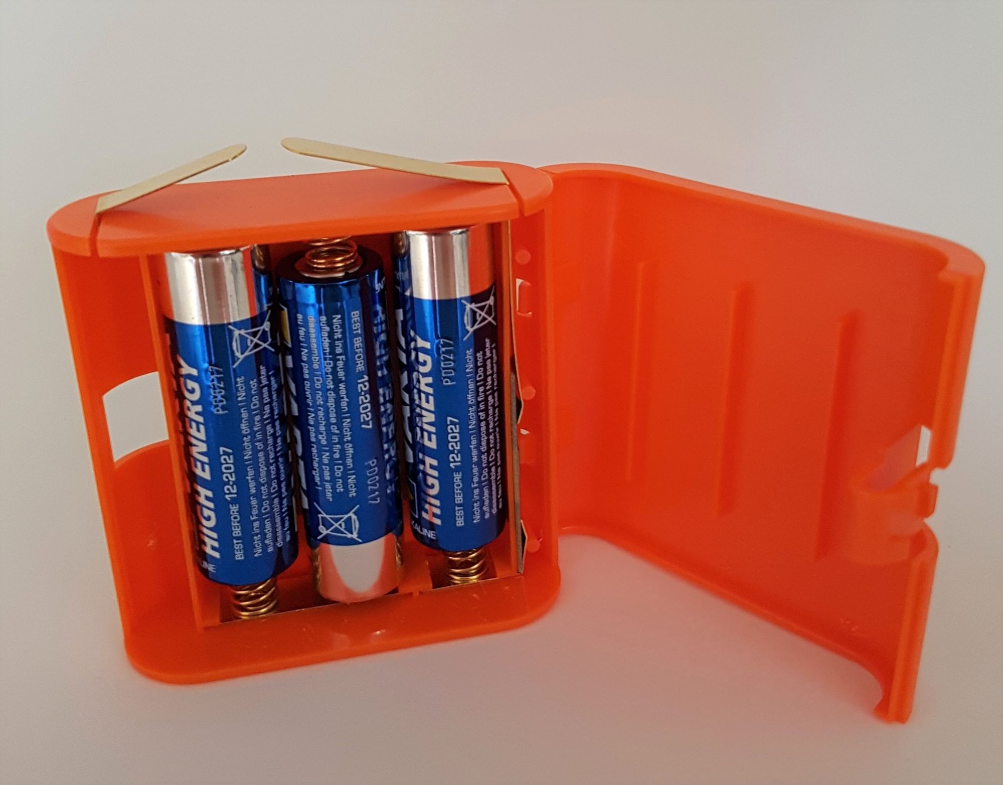 Batteriehalter 4,5 Volt, Flachbatterie (kurzschlussfest