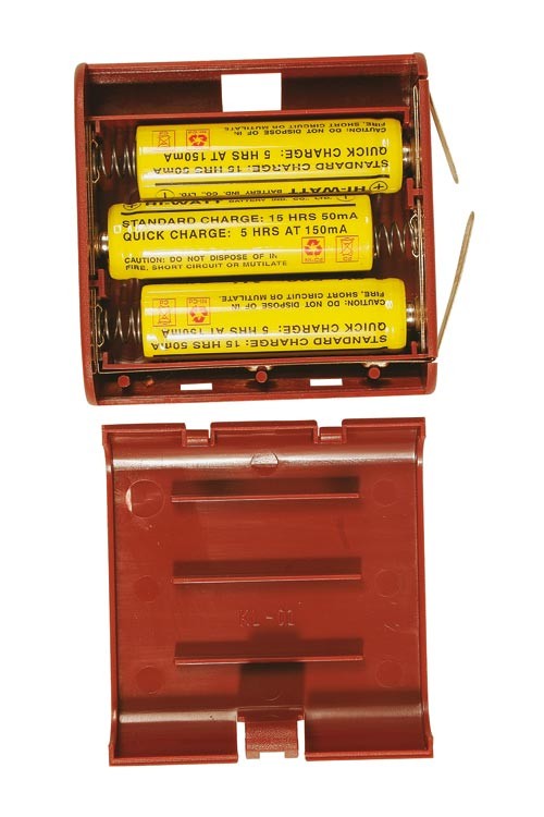 3 x Mignon Batteriehalter 4,5V Flachbatterie