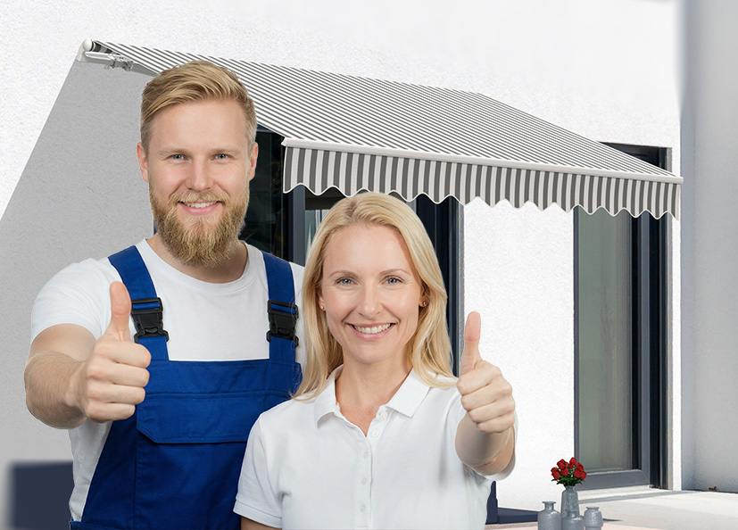 Markisen und Zubehör USP und Produktbild