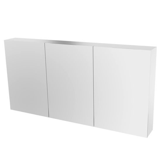Spiegelschrank 120 cm weiß Badewelt Badezimmer Möbel Spiegelschrank 120 cm weiß Badewelt Badezimmer Möbel