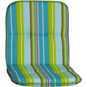 Silla de Jardín Cubierta Capri Respaldo Bajo Cojines Asiento Cojín