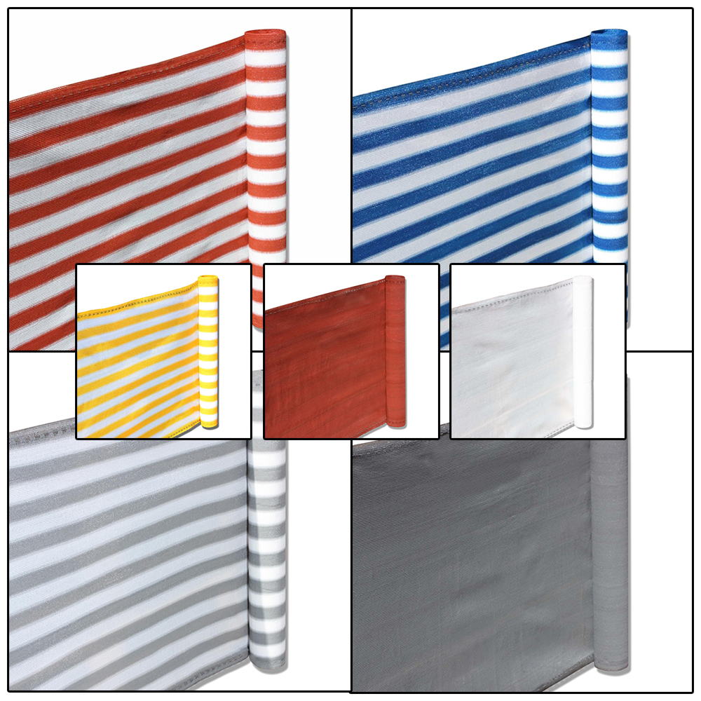 Balkon Sichtschutz 90x500cm Balkonbespannung aus hochwertigem HDPE