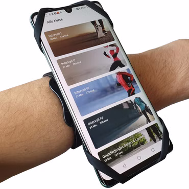 3in1 Sportarmband 360° für Smartphones - für Joggen, Fahrradfahren