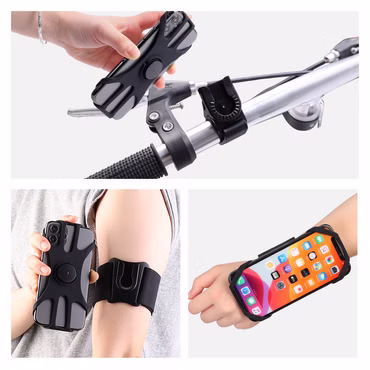 3in1 Sportarmband 360° für Smartphones - für Joggen, Fahrradfahren