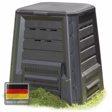 Gartenkomposter NYVIGreen 87x75x75 cm 340 Liter - Thermokomposter aus wetterfestem & recyceltem Kunststoff