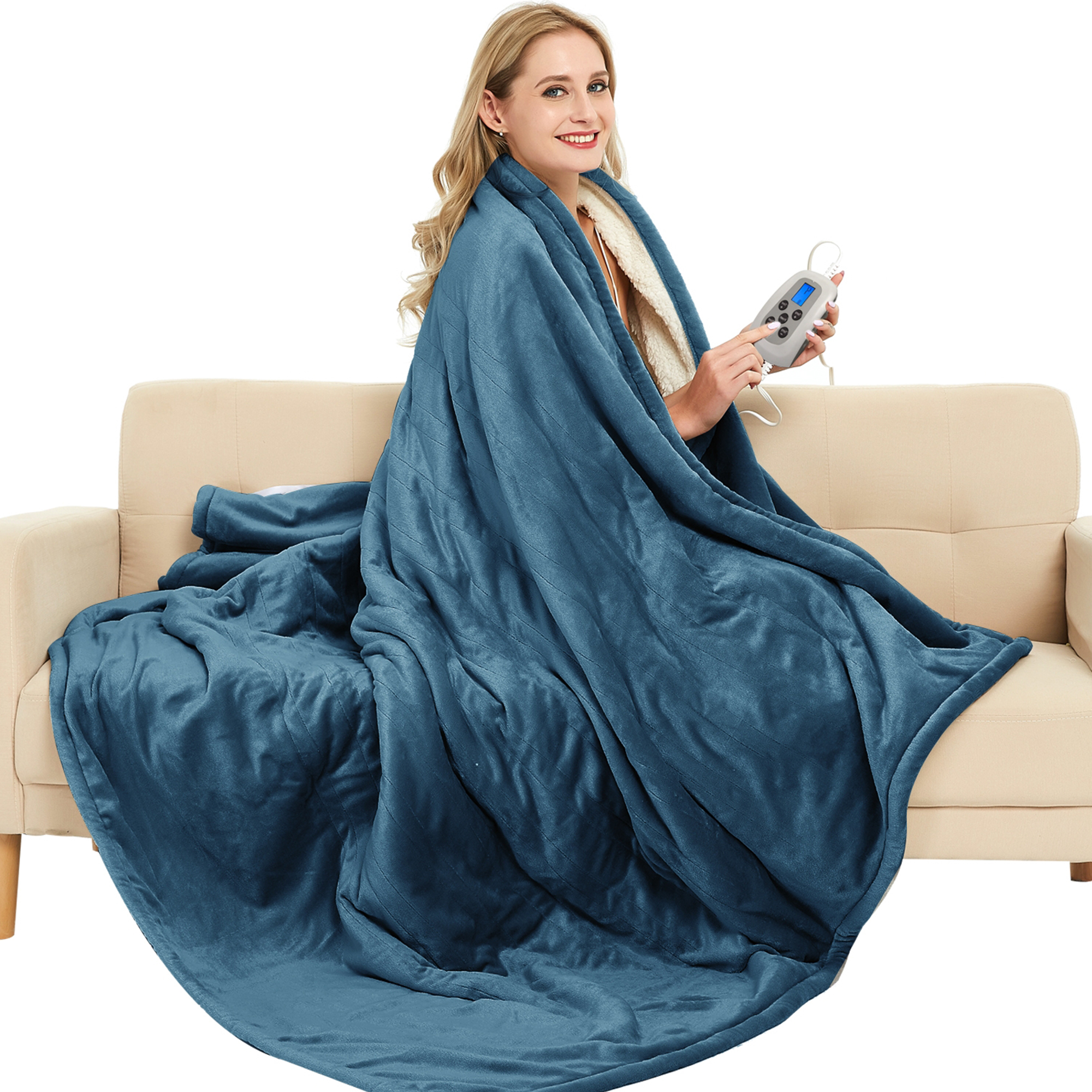 La'Moussawi ® Extra Grote Zachte Fleece Deken voor Comfort en Warmte in de Winter