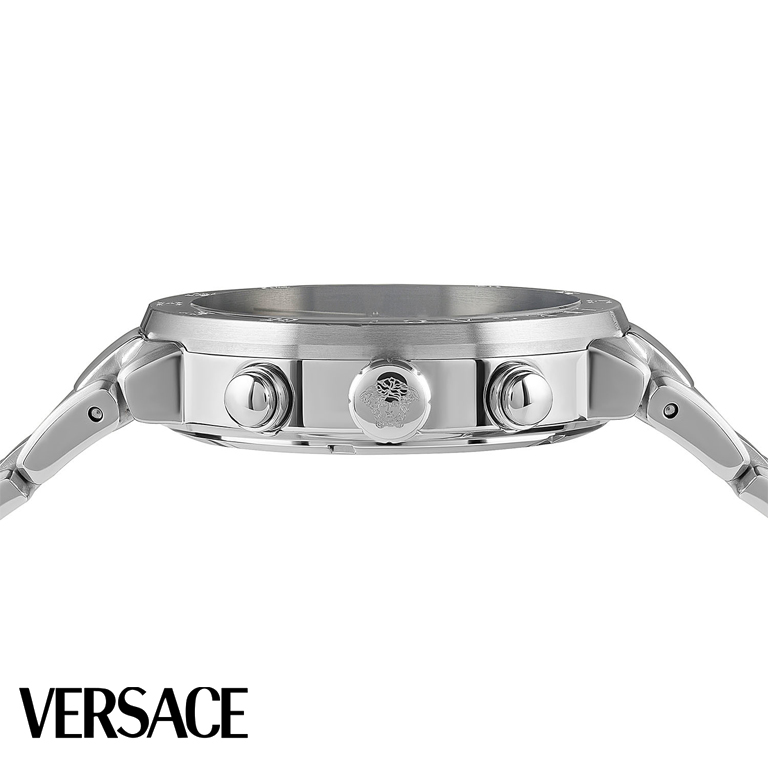 Versace VEPY00520 Urban Mystique Chrono black silver Steel Men's