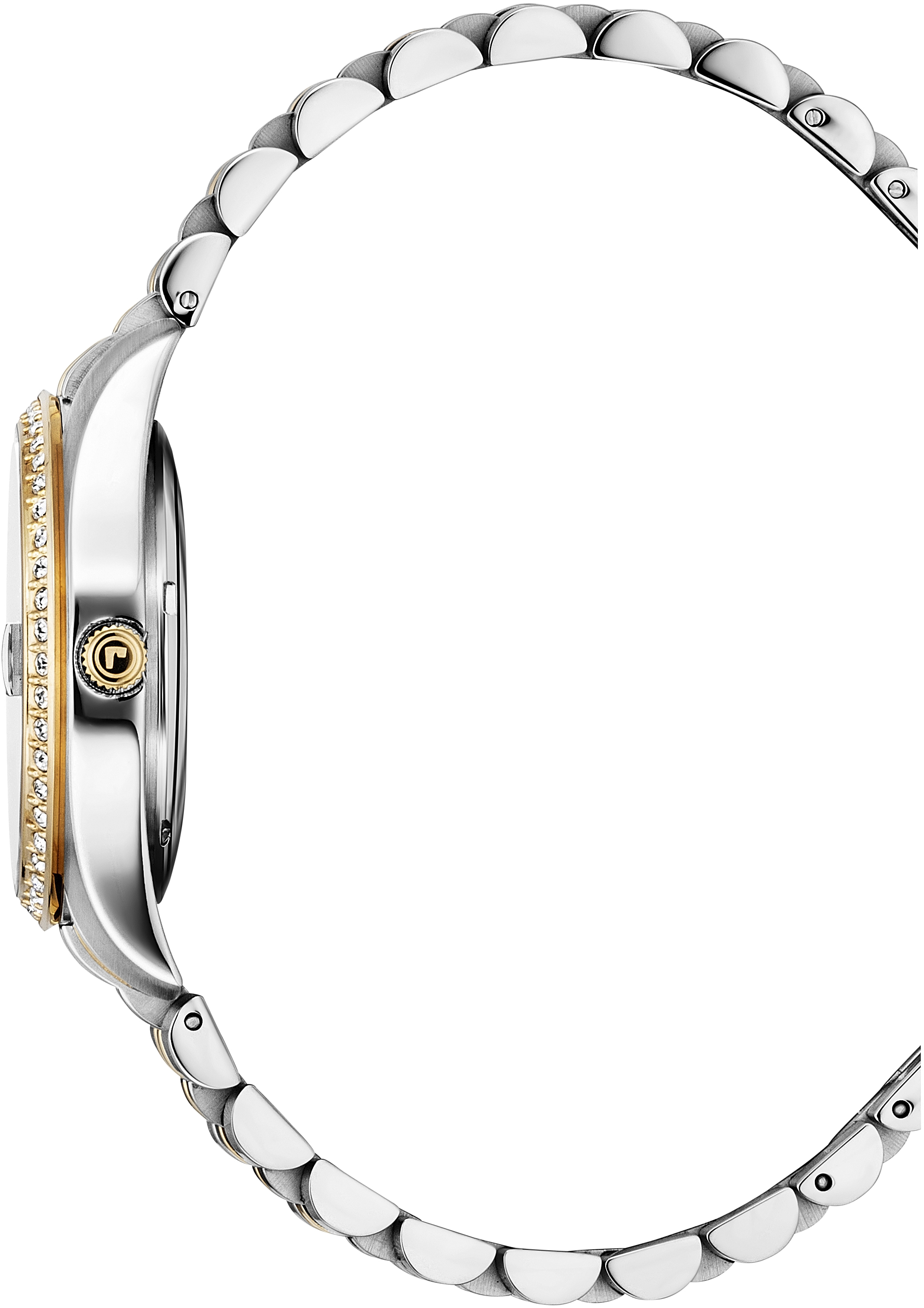Roamer 853858 47 39 20 Positano gold silver Stainless Steel 