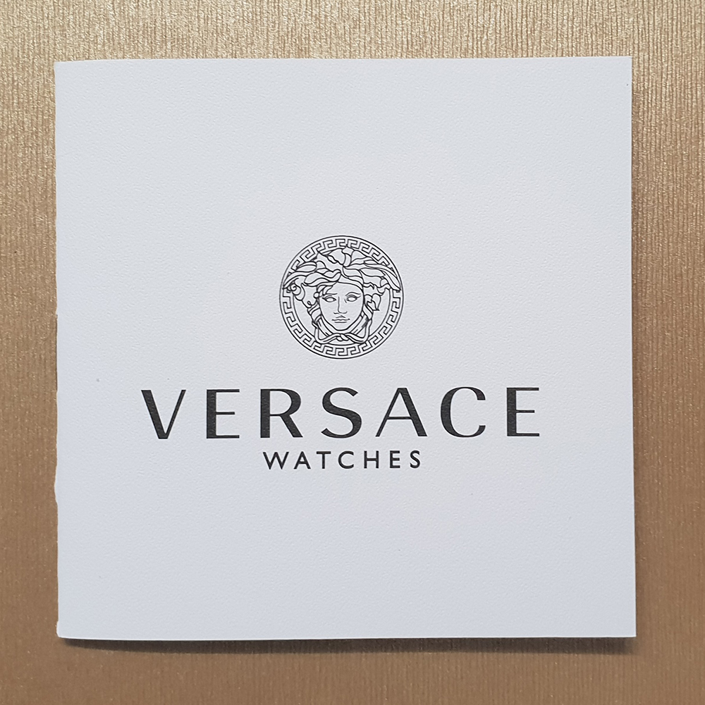 Versace VEDY00619 Chain Reaction schwarz gold Edelstahl Armband  