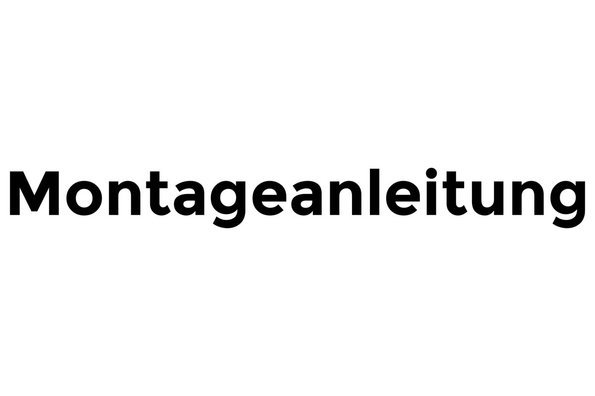 Montageanleitung SB Nele